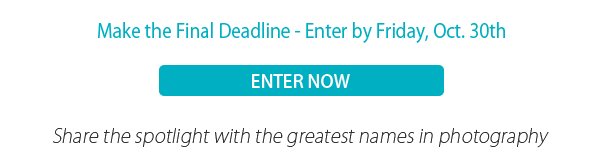 Make the Final Deadline - Enter by Friday, Oct. 30th