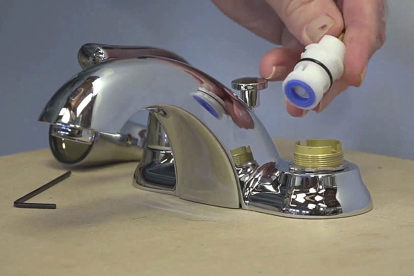 How to Replace a (Sometimes Hidden) Faucet Cartridge - screenshot