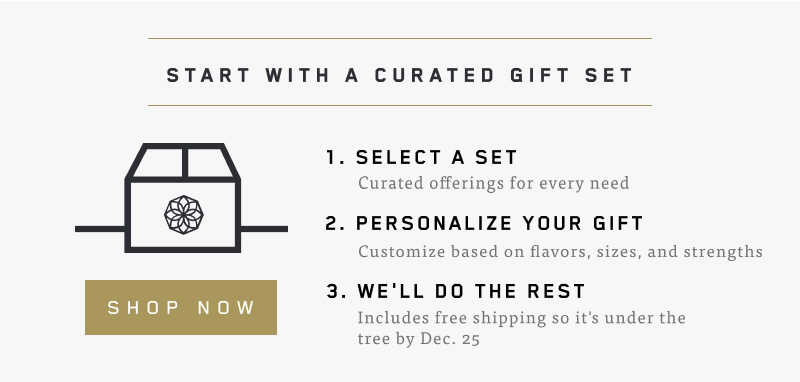 Start with a curated gift set