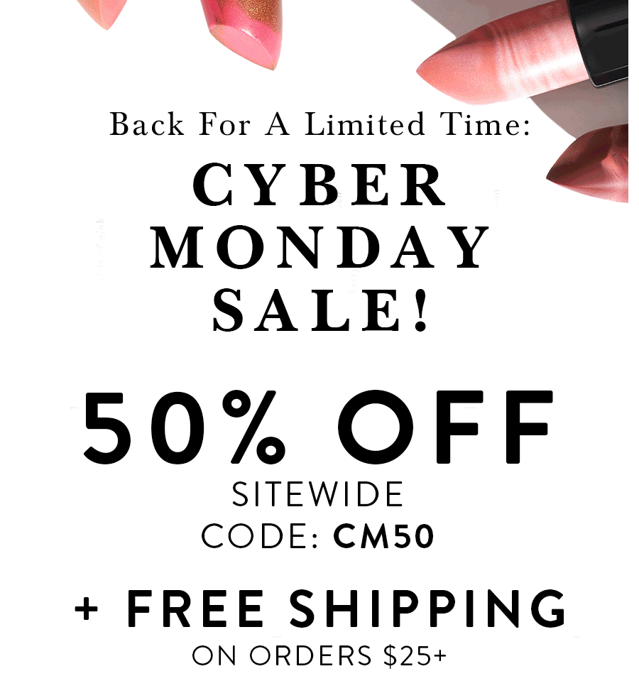 50% OFF SITEWIDE
