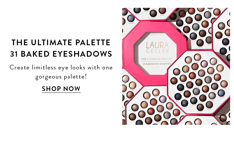 The Ultimate Palette 31 Baked Eyeshadows