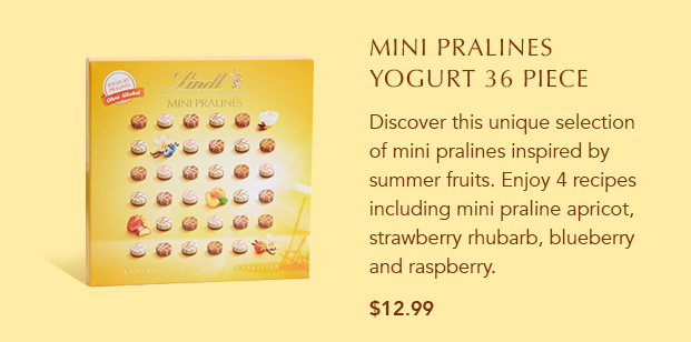 Mini Pralines Yogurt 36 Piece