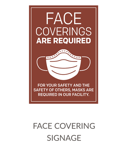 Face Covering Signage