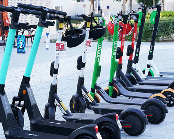 IMAGE: E-scooters begin rollout across five districts in Dubai