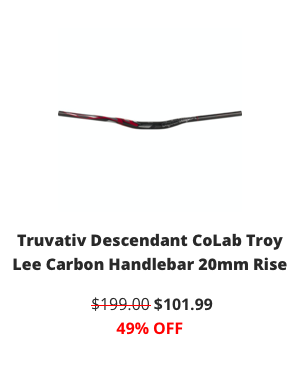 Truvativ Descendant CoLab Troy Lee Carbon Handlebar 20mm Rise