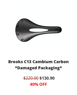 Brooks C13 Cambium Carbon All Weather Narrow Carved 132mm *Damaged Packaging*
