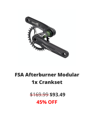 FSA Afterburner Modular 1x Crankset