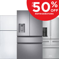 up to 50% Off Refrigerators