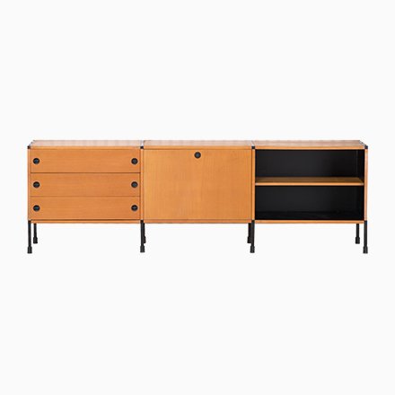 Image of Large Sideboard by Pierre Guariche for Minvielle, 1960s