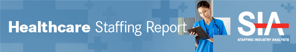 Staffing Industry Analysts Healthcare Newsletter Banner