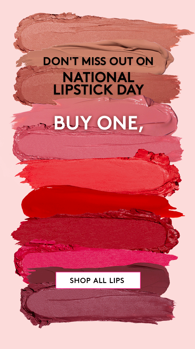Huda Beauty | National Lipstick Day