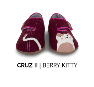 Cruz II Berry Kitty slippers