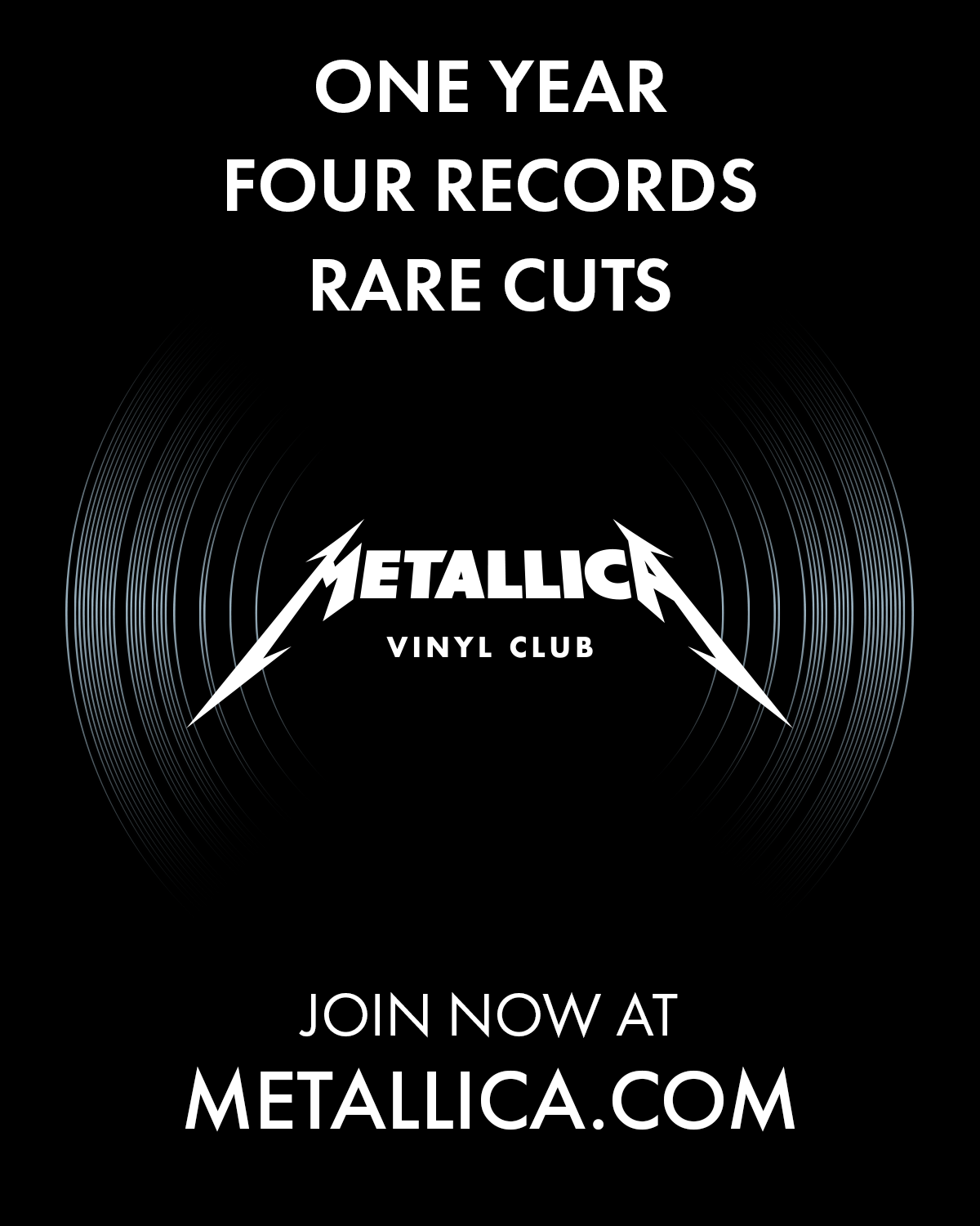 The Metallica Vinyl Club | Join Now at Metallica.com