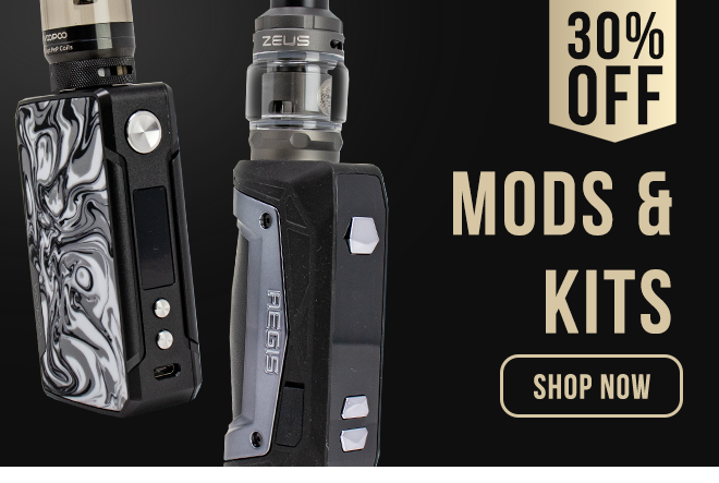 Save on all Mods & Kits