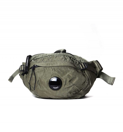 CP Company Military Green Lens Bum Bag