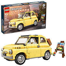 Build and customise your very own LEGO 1960s Fiat 500!