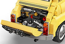 Build and customise your very own LEGO 1960s Fiat 500! picture