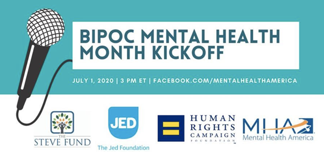 BIPOC Mental Health Month Kickoff