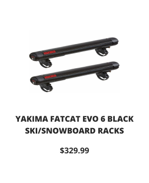 YAKIMA FATCAT EVO 6 BLACK SKI/SNOWBOARD RACKS