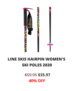 LINE SKIS HAIRPIN WOMEN''S SKI POLES 2020