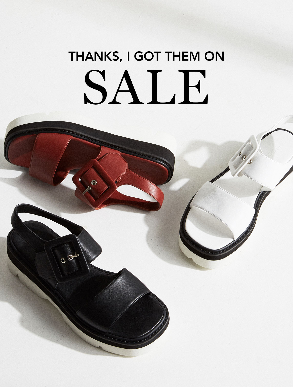 Thanks, I Got Them On Sale // Up To 60% Off Selected Styles Continues