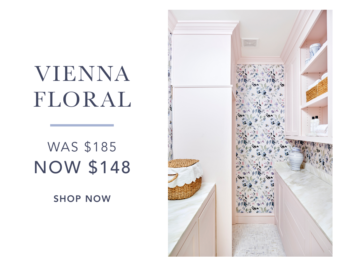 Vienna Floral Wallpaper - Was $185, Now $148