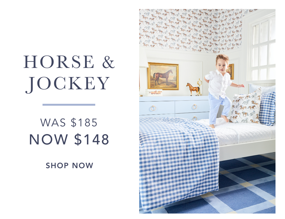 Horse & Jockey Wallpaper - Was $185, Now $148