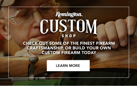 Check out some of the finest firearm craftsmanship from our Remington Custom Shop