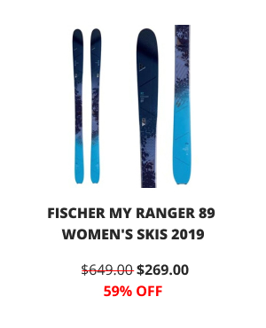 FISCHER MY RANGER 89 WOMEN''S SKIS 2019