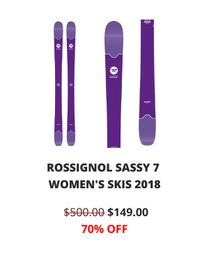 ROSSIGNOL SASSY 7 WOMEN''S SKIS 2018