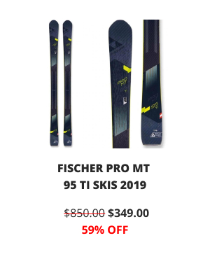 FISCHER PRO MT 95 TI SKIS 2019