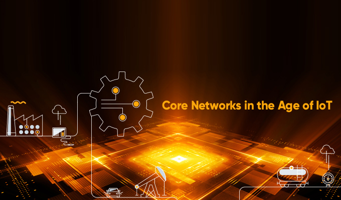 The Evolution of Core Networks in the Age of IoT