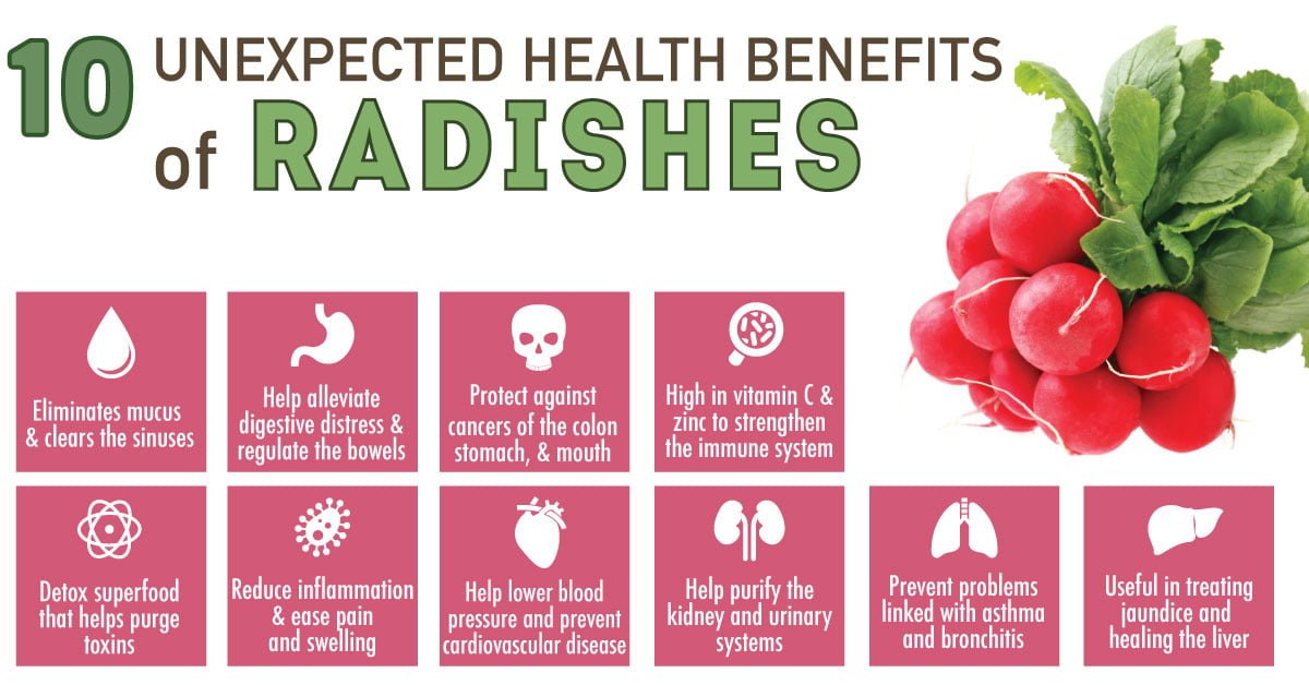 10 Proven Health Benefits of Radishes