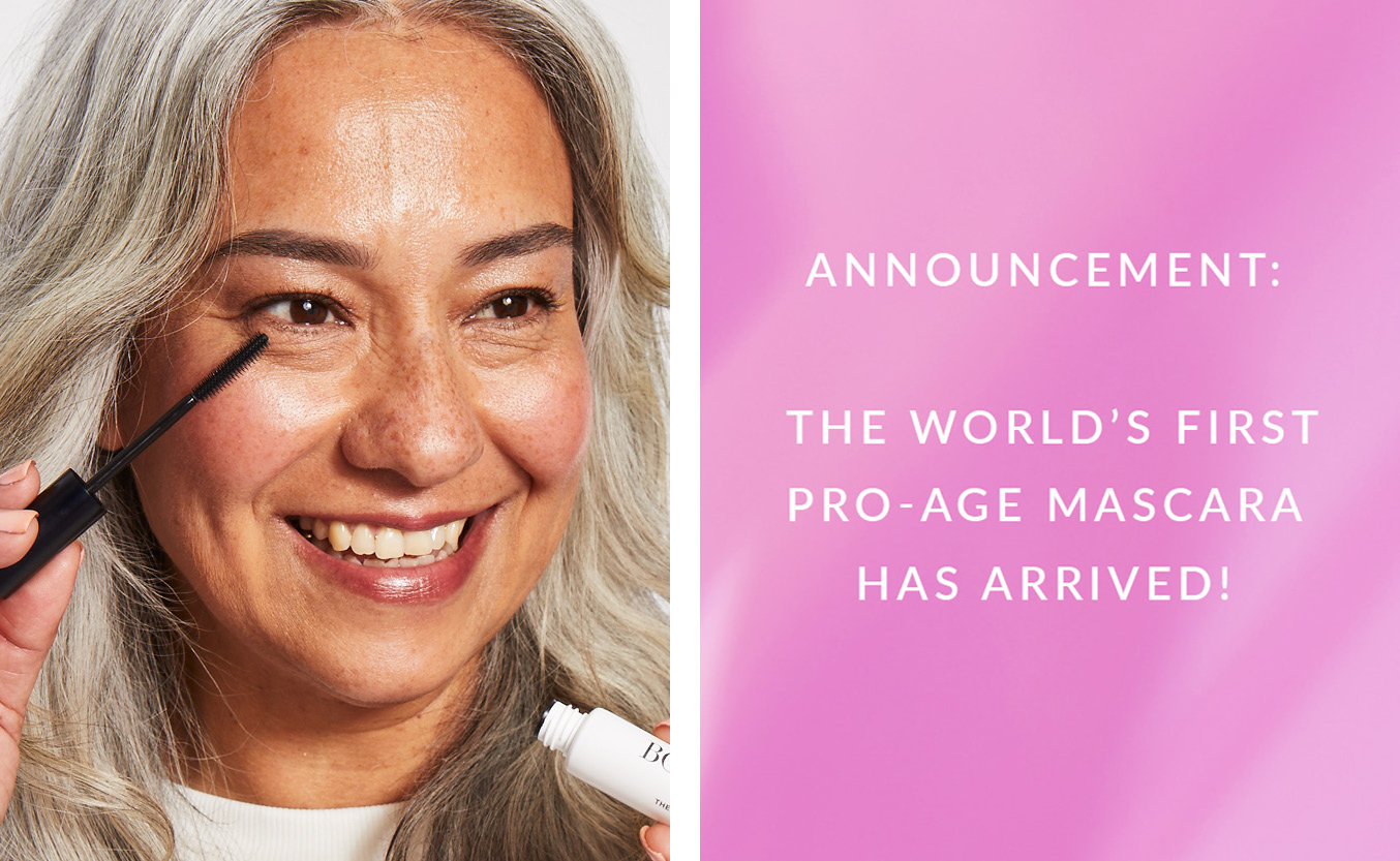 Announcement: The World''s First Pro-Age Mascara Has Arrived