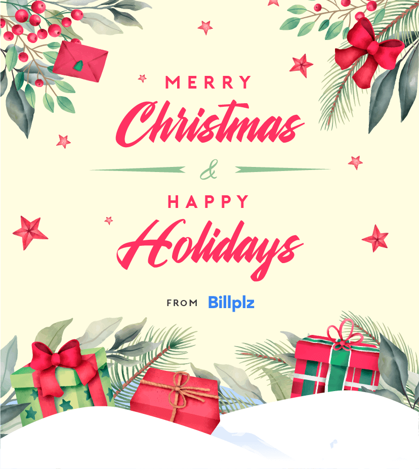 Merry Christmas and Happy Holidays from Billplz