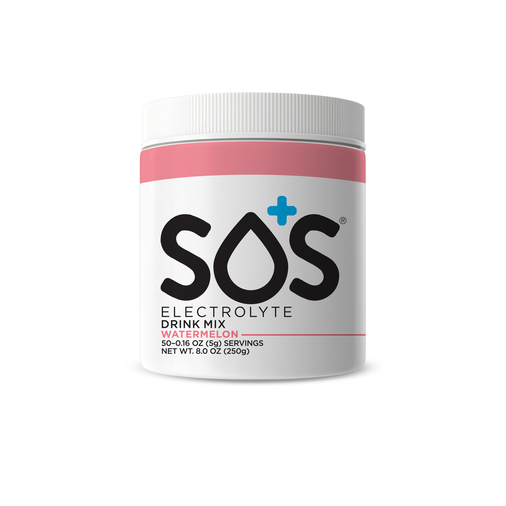 SOS Hydration Sports Electrolyte Powder Tub for Hydration 50 Servings