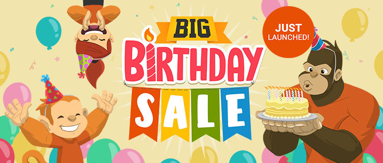 Our Big Birthday Sale is on now!
