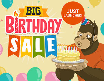 Our Big Birthday Sale is on now!