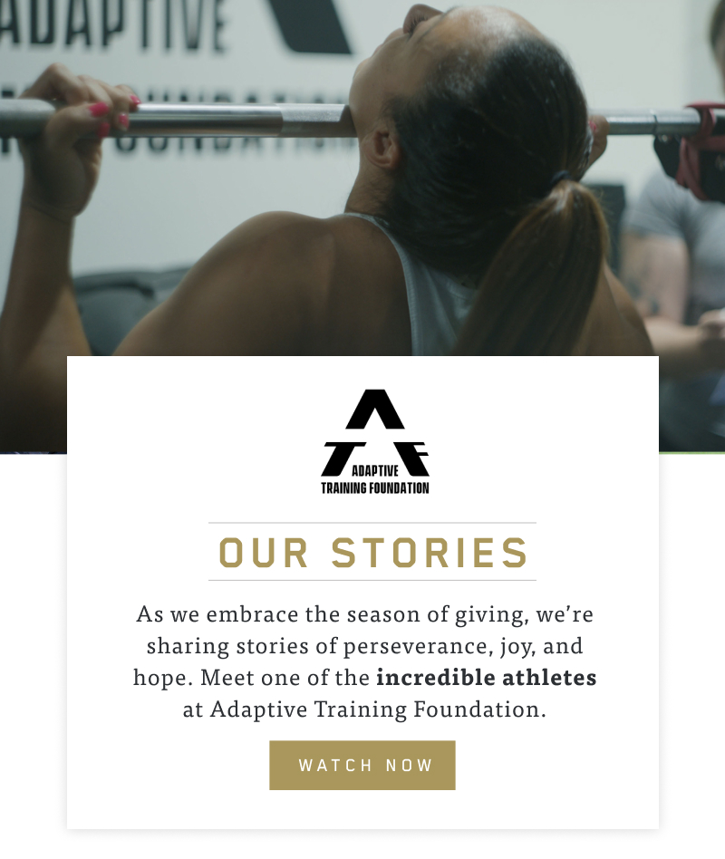 Our Stories: Adaptive Training Foundation