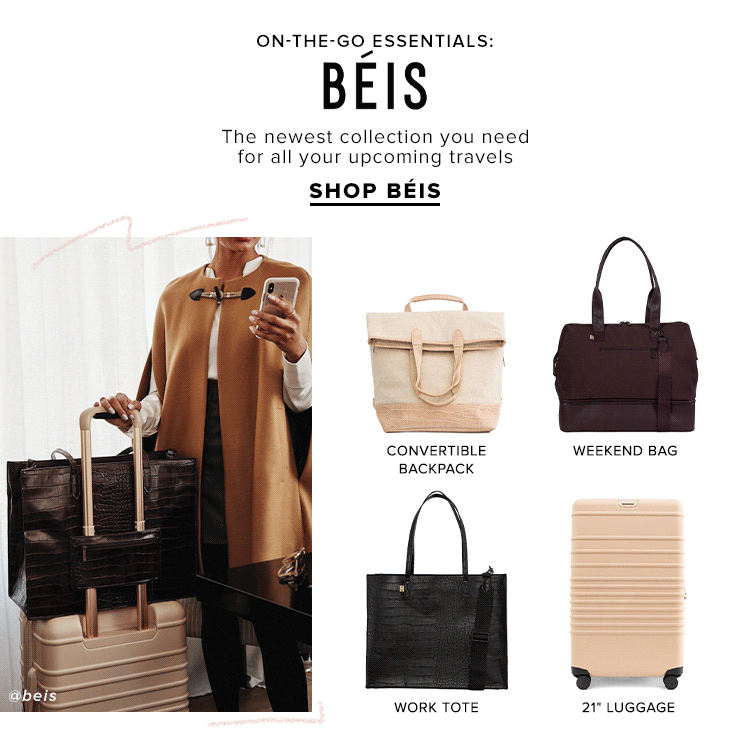 On-The-Go Essentials: BIS. The newest collection you need for all your upcoming travels. Shop BIS.