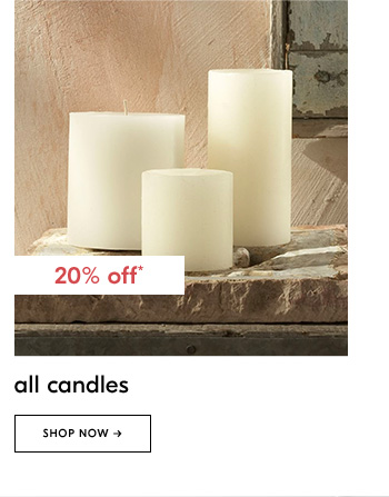 Candles - Shop Now