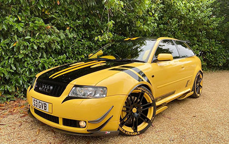 Not For Everyone: Yellow Custom Audi S3 is Over the Top