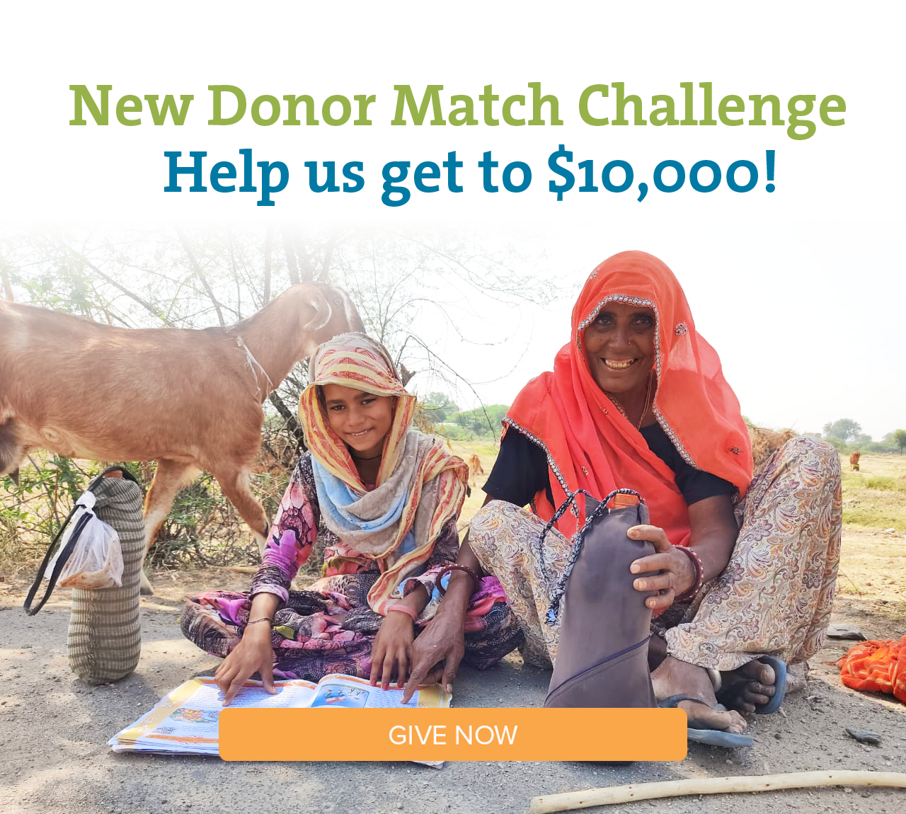 New donor match challenge, help us get to $10,000!