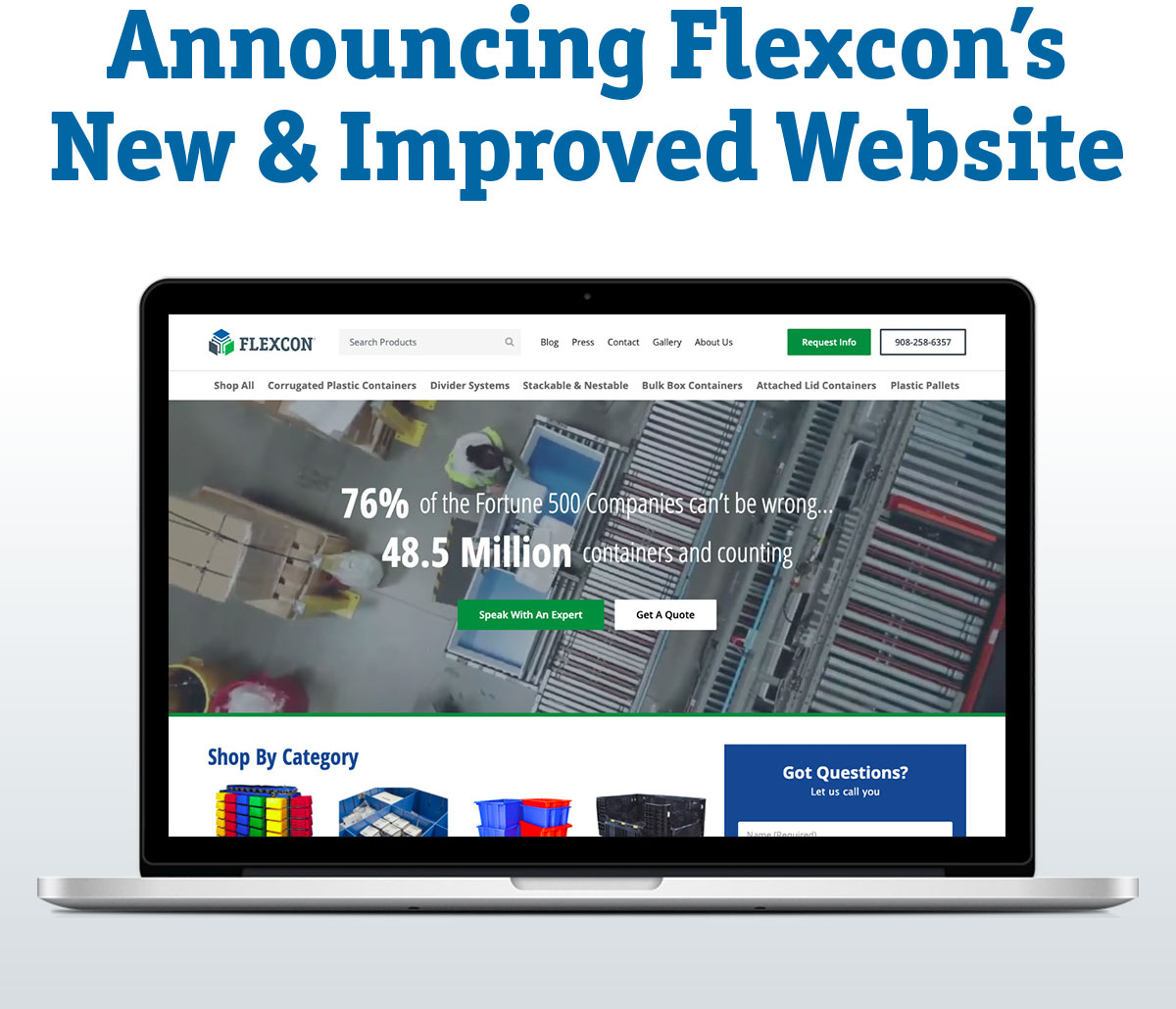 Announcing Flexcon''s New & Improved Website