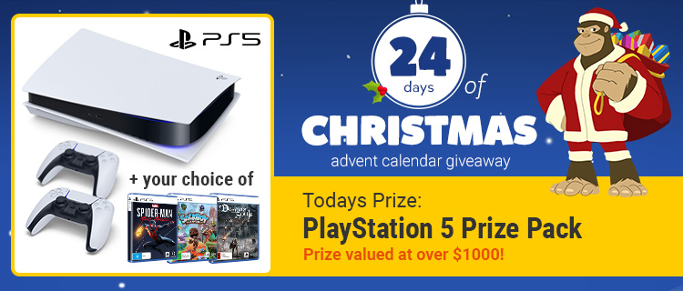 Be into WIN a PS5 today!