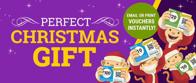 Email or print Gift Vouchers instantly!