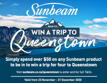 Be into WIN a trip to Queenstown!
