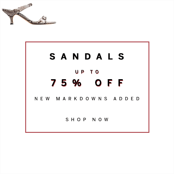 Up To 75% Off Sandals
