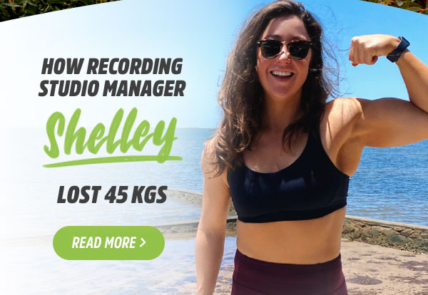 How recording studio manager Shelley lost 45 kgs