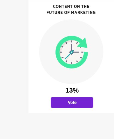 Vote for Content on the Future of Marketing